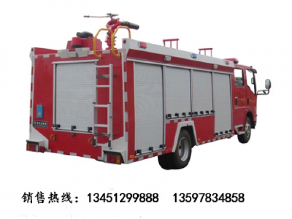 五十鈴單橋5噸水罐(泡沫)消防車(國五)